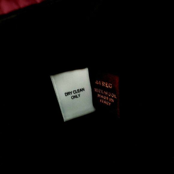 Pronto Uomo Super 120s Wool 2 Button‎ Blazer 44L Gray Italy Sport Coat - Picture 10 of 12